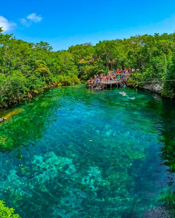 Freshwater lagoon snorkeling tour